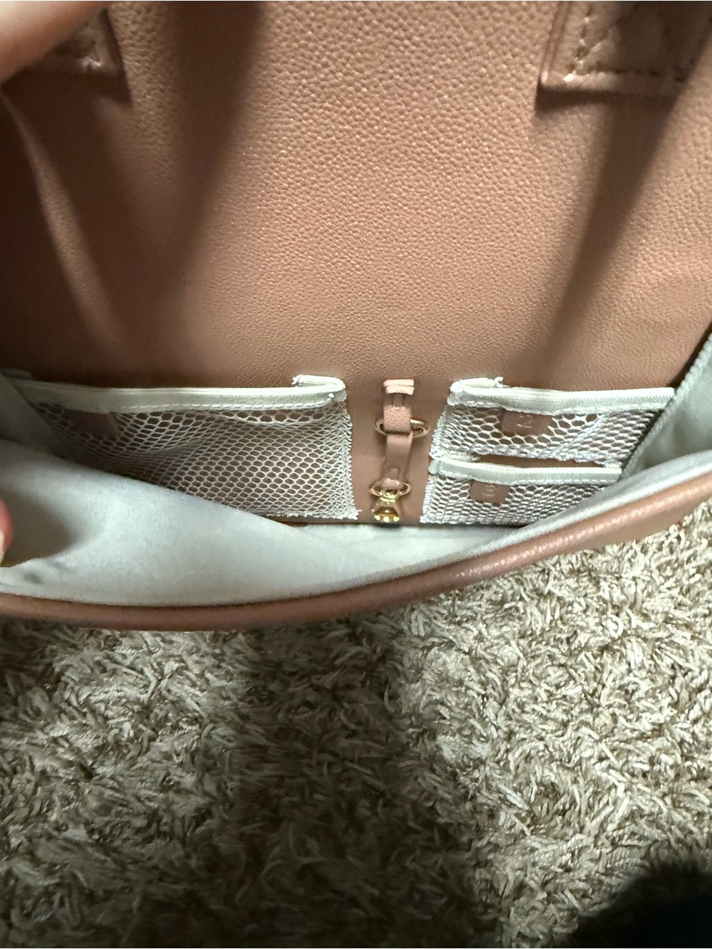 Ayla & Co Leather Backpack + Tote Diaper Bag - Picture 2 of 4